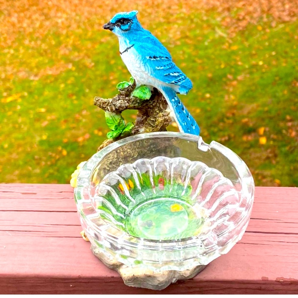 Bird Statue Ashtray